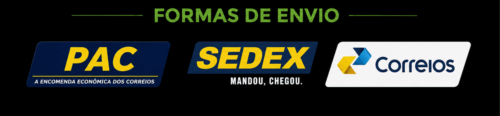 Selo de envio garantido